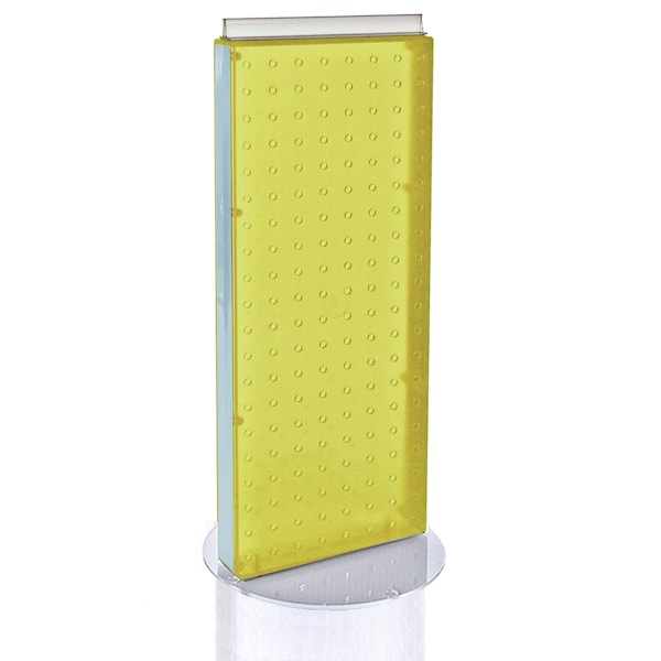 Non-Revolving 8"W x 20.75"H Pegboard Counter Display